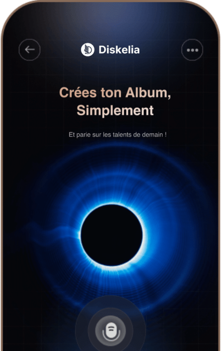 Accueil - Diskelia App (Artist)